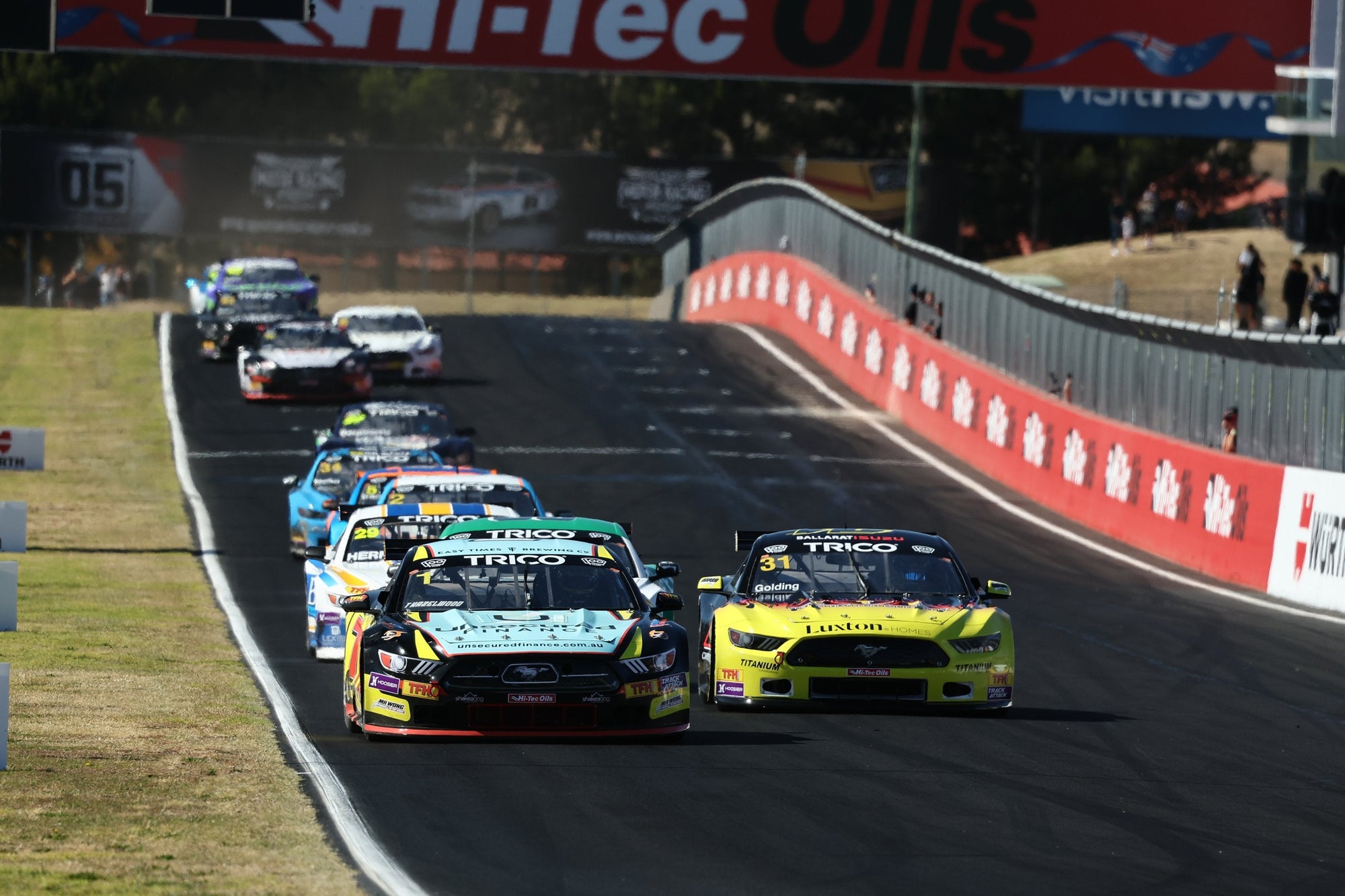 Red flag curtails Trans Am finale at Bathurst